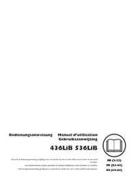 Notice HUSQVARNA 436LIB Souffleur de feuilles