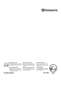 Notice HUSQVARNA TC 342T Tracteur de jardin