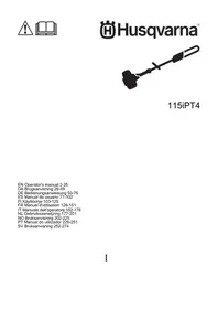 Notice HUSQVARNA 115IPT4 Sag