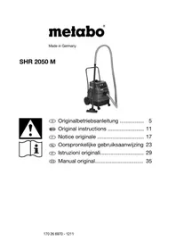 METABO SHR 2050 M - Aspiradora