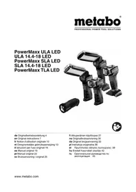 Notice METABO POWERMAXX SLA LED Flash