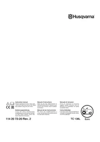 Notice HUSQVARNA TC 138L Tracteur de jardin