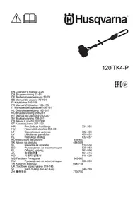 Notice HUSQVARNA K 770 Sag