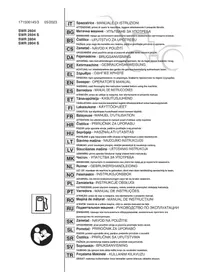 Notice STIGA SWS 800 G Tolmuimeja