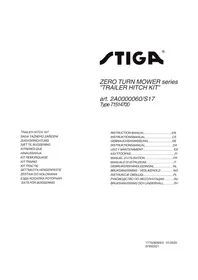 Notice STIGA ZT 3107 Accessoire pour tondeuse à gazon