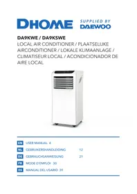 Notice DAEWOO DA9KWE Aire acondicionado
