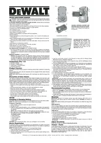 DEWALT DS350 - Système d'alarme