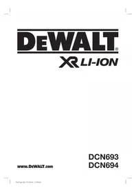 DEWALT DCN693 - Zımba makinesi