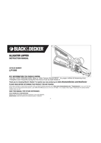 BLACK &amp; DECKER LP1000 - Electric gardening tool