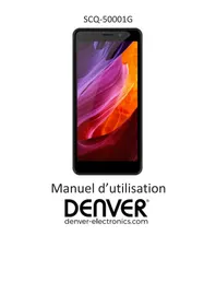 Notice DENVER SCQ50001G Smartphone