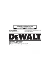 DEWALT D28110K - Grinder