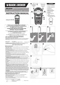 Notice BLACK & DECKER BULLSEYE BDL190S Pointeur laser