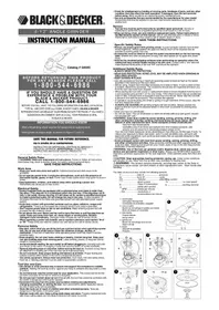 Notice BLACK & DECKER G950C Broyeur