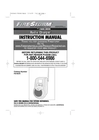 Notice BLACK & DECKER FS18CH Battery charger