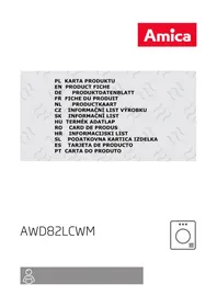 Notice AMICA AWD82LCWM Sèche-linge