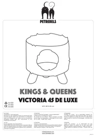 Notice Petrebels VICTORIA 45 DE LUXE Abri pour animal domestique