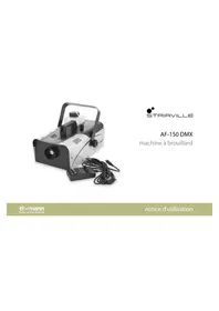 Notice Stairville AF150 DMX Machine à effet
