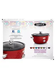 Notice BELLA DIAMONDS COLLECTION 13780 Grille pain