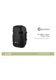 Notice Fun Generation PL 112 A Haut-parleur