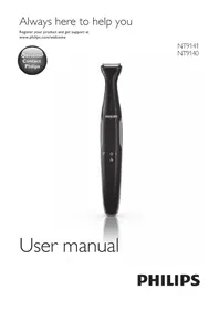 Notice PHILIPS GOSTYLER NT9140 Tondeuse électrique