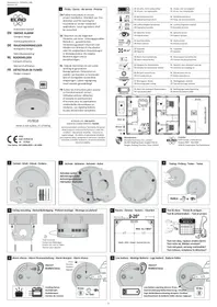 Notice ELRO FS781021 Détecteur de fumée