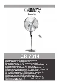 Notice CAMRY CR 7314 Wentylator