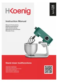 Notice H.KOENIG KM128 Procesador de alimentos