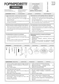 Notice Foppapedretti PARKING Porte-manteaux