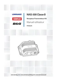 Notice LOWRANCE NAIS500 Radio VHF marine
