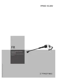 Notice TROTEC PEGS 10230V Nettoyeur haute pression