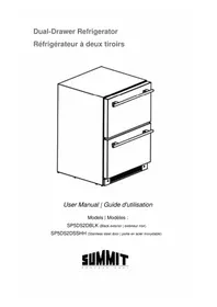 Notice Summit SP5DS2DSSHH Fridge