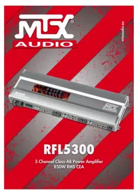 Notice MTX Audio RFL5300 Car stereo