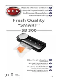 Notice RGV SMART SB300 Appareils à emballage sous vide