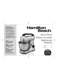 Notice HAMILTON BEACH 63396 Robot de cuisine