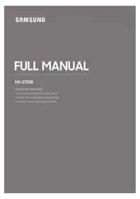 Notice SAMSUNG MXST50B Enceinte