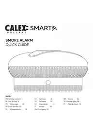 Notice Calex SMART SMOKE ALARM Rilevatore di fumo