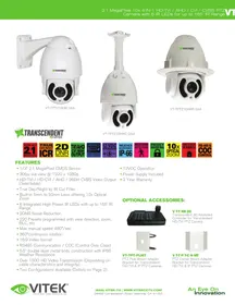 Notice Vitek VTTPTZ10HR2A4 Caméra vidéo