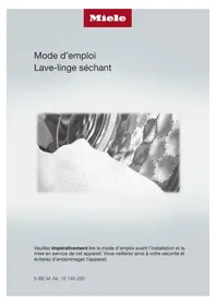 Notice MIELE WTD280 WCS Lave-linge
