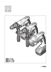 Notice Fein ABOP 132 SELECT бормашина