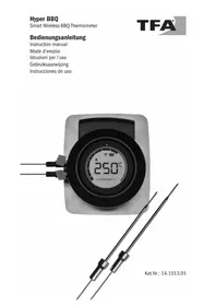 Notice TFA HYPER BBQ 14.1513.01 Lebensmittelthermometer