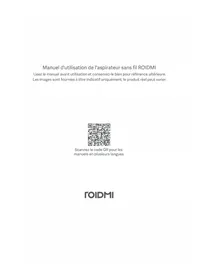 Notice Roidmi Z1 Aspirateur