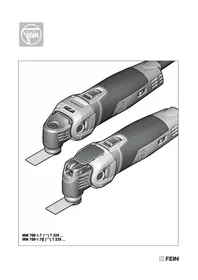 Notice Fein MULTIMASTER MM 700 1.7 Q BASIC Multiverktøy