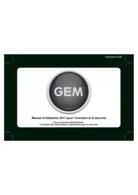 Notice GEM ELXD (2017) Voiture