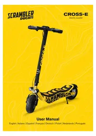 Notice DUCATI SCRAMBLER CROSSE Scooter