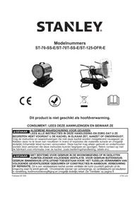 Notice STANLEY STN70SD Aquecimento