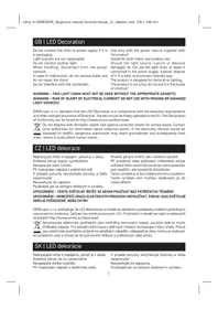 Notice Emos DCPW04 Éclairage LED