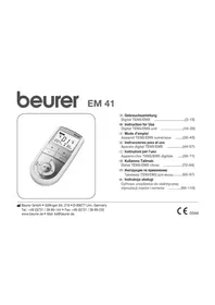 BEURER EM 41 - Träger
