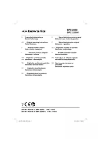 Notice Bavaria BPC 22501 Scie