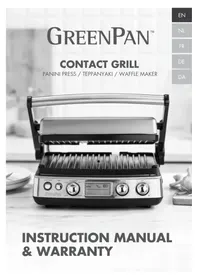 Notice GreenPan CC006587 Gaufrier