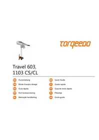 Notice Torqeedo TRAVEL 603 Außenbordmotor